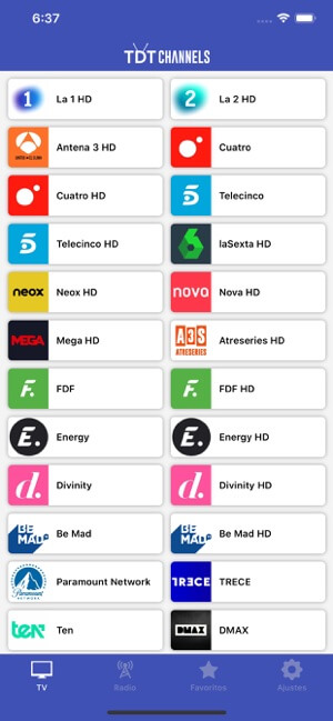 TDT Channels agrega más de 20 nuevos canales a su app: así puedes